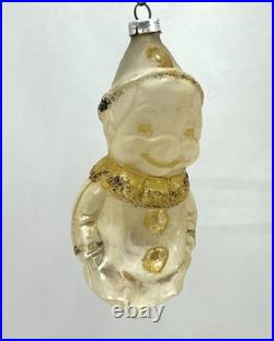 Antique Vintage West German Glass Boy Pinocchio Figural Christmas Ornament