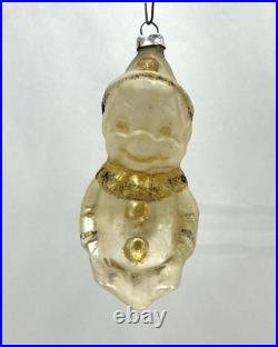 Antique Vintage West German Glass Boy Pinocchio Figural Christmas Ornament