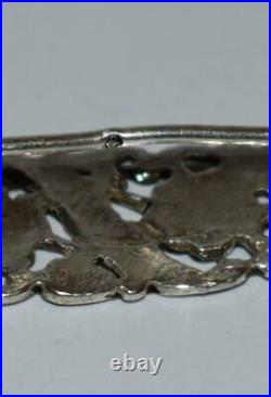 Antique Vintage Women's Jewelry German Pin Brooch Silver 835 Europe