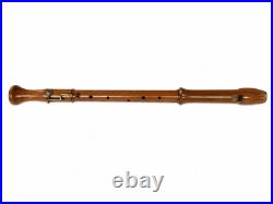 Antique Vintage Wooden Recorder 18 Baroque Fingering Alpine Tenor C German Made