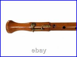 Antique Vintage Wooden Recorder 18 Baroque Fingering Alpine Tenor C German Made