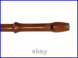 Antique Vintage Wooden Recorder 18 Baroque Fingering Alpine Tenor C German Made