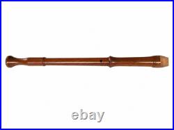 Antique Vintage Wooden Recorder 18 Baroque Fingering Alpine Tenor C German Made