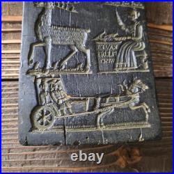 Antique Wachsbild or German folk art wax relief / Wall Hanger