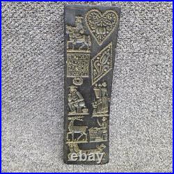Antique Wachsbild or German folk art wax relief / Wall Hanger