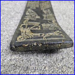 Antique Wachsbild or German folk art wax relief / Wall Hanger