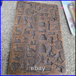 Antique Wachsbild or German folk art wax relief / Wall Hanging Art