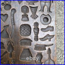 Antique Wachsbild or German folk art wax relief / Wall Hanging Art