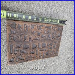 Antique Wachsbild or German folk art wax relief / Wall Hanging Art