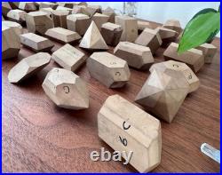 Antique Wooden Crystal Model Lot (84) Krantz-Stye Crystallography Mineralogy Set