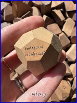 Antique Wooden Crystal Model Lot (84) Krantz-Stye Crystallography Mineralogy Set