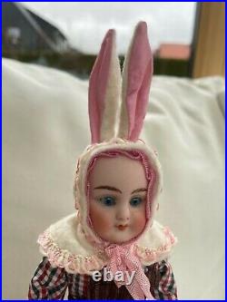 Antique candy container rabbit man