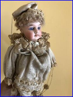 Antique doll Puppet Rare Musical Toy