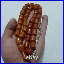 Antique genuine german Bakelite Prayer beads TASBIH 85.9 Gram