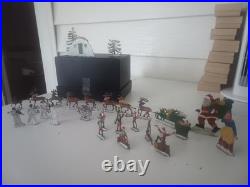 Antique german Hans Heinrichsen north pole figurines (Whole set! 26 pieces)