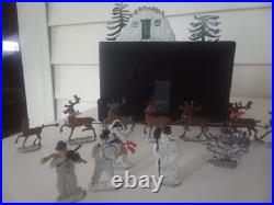 Antique german Hans Heinrichsen north pole figurines (Whole set! 26 pieces)