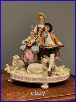 Antique german porcelain figurines