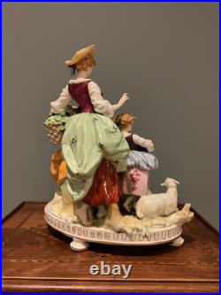 Antique german porcelain figurines