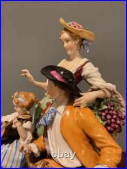 Antique german porcelain figurines