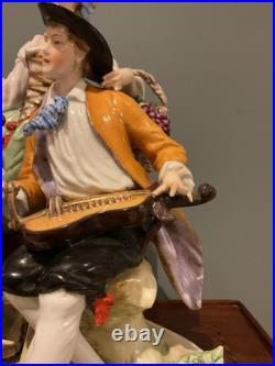 Antique german porcelain figurines