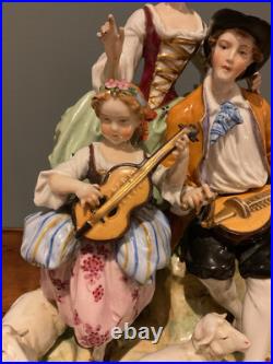 Antique german porcelain figurines