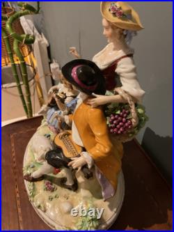 Antique german porcelain figurines