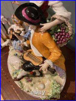 Antique german porcelain figurines