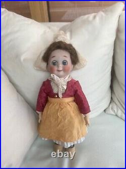 Antique porcelain head doll -Kestner # 221