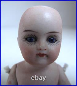 Antique small All Bisque Jointed Girl Doll German 4 1/4 tall Antique small All Bisque Jointed Girl Doll German 4 1/4 tall
