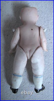 Antique small All Bisque Jointed Girl Doll German 4 1/4 tall Antique small All Bisque Jointed Girl Doll German 4 1/4 tall