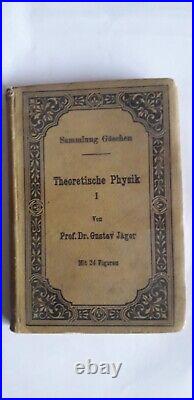 Antique textbook Teoretische Physik