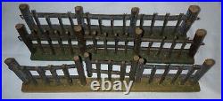 Antique/vintage Feather Tree German Twig Fence (6) Sections, Includes Gate