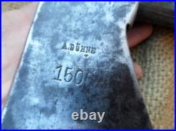 August Döhne Cassel SCARCE A. DOHNE VINTAGE ANTIQUE GERMAN AXE HATCHET