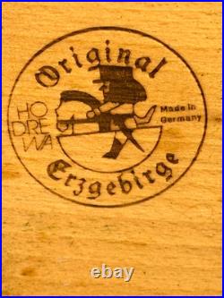 Authentic German Erzgebirge Wood Nutcracker Figure 11 Inch Hand Painted