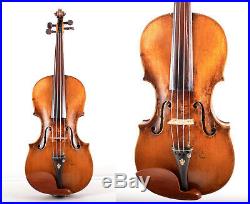 Authentic Old/ Vintage/ Antique 4/4 Master German Violin &casetop Qualityvideo