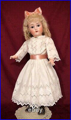 BEAUTIFUL 25 Antique German Bisque Doll Simon & Halbig Kammer & Reinhardt