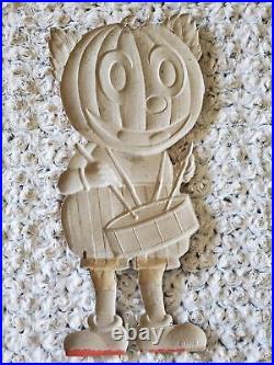 BRIGHT Antique Vintage 1920's German Halloween Die Cut Pumpkin Man withDrum BRIGHT Antique Vintage 1920's German Halloween Die Cut Pumpkin Man withDrum