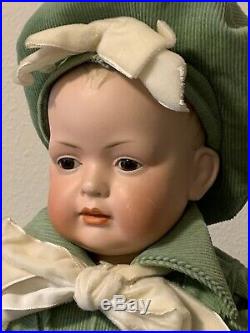 Bahr Proschild Kley & Hahn 584-10 German Art Character Doll Original Painted 21