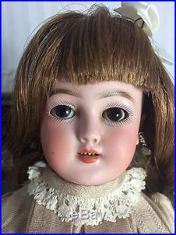 Beautiful 12 Antique German Santa Doll Simon & Halbig 1248 Bisque Head