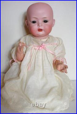 Beautiful 14 Antique German Bisque-Head Baby Doll-Marked C. B. & Co. 620/8