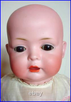 Beautiful 14 Antique German Bisque-Head Baby Doll-Marked C. B. & Co. 620/8