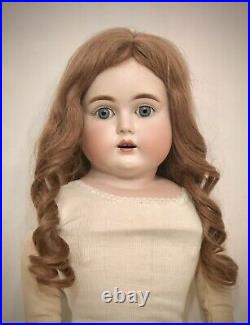 Beautiful Antique German Bisque Doll Kestner Turned-Head Letter Series O