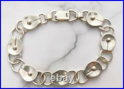 Beautiful Antique German Jugendstil Silver Bracelet