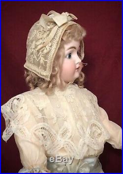 Beautiful Antique Kestner 146 German Bisque Doll with Marked Body