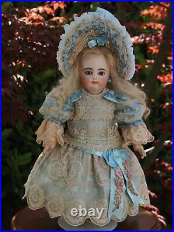 Beautiful Dress and Bonnet for Antique French or German doll