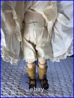 Beautiful Early Kestner Closed Mouth Antique German Cabinet Size Doll 14 JE-3
