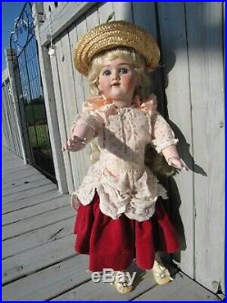 Beautiful Heinrich Handwerk Halbig 26 In Antique German Doll