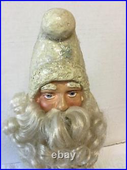 Best Antique German 16 White Santa Claus Composition Doll Figure Made Germany Best Antique German 16 White Santa Claus Composition Doll Figure Made Germany