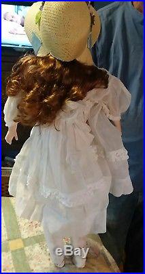 Big, BEAUTIFUL 27-INCH Antique Kestner Doll Dressed in Fabulous Vintage Dress