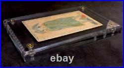 C1820 Historic German Court Antique Playing Cards Single Woodblock Stencil Color